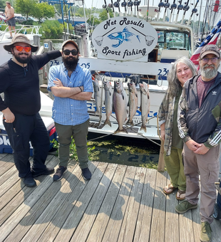 Hooked on the beauty of Lake Michigan Salmon